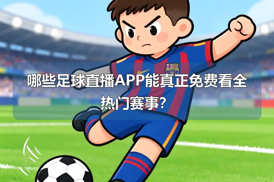 哪些足球直播APP能真正免费看全热门赛事？