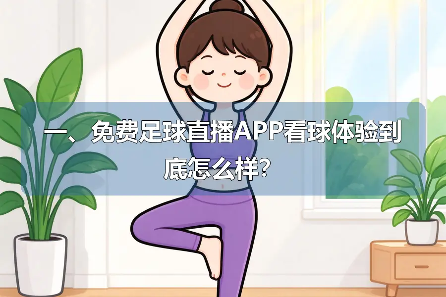 一、免费足球直播APP看球体验到底怎么样？